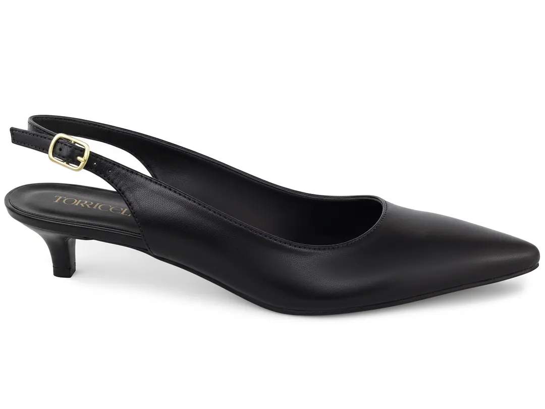 073f50e40efb27052c8711a7a4020c76.jpg Sapato Scarpin Slingback Salto Kitten Heel - Imagem 2