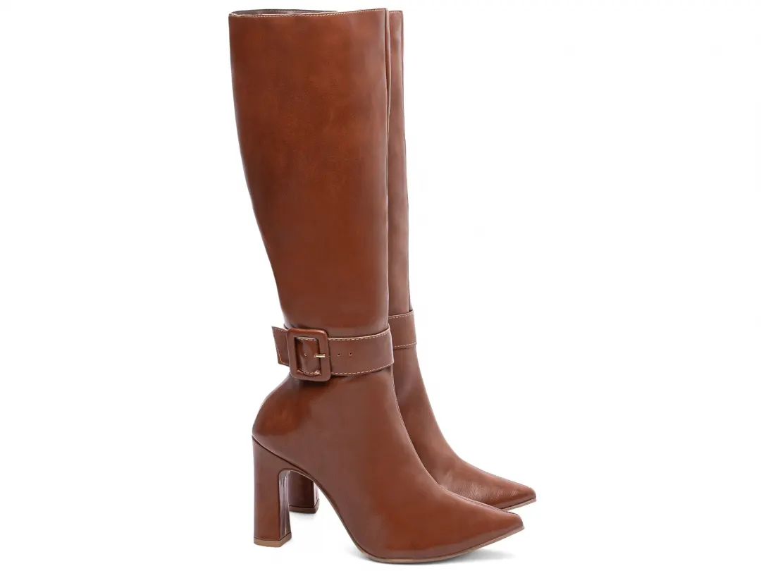 0dacc2608a705c8114c8cb0141c3af5c.jpg Bota Bico Fino Cano Longo - Imagem 5