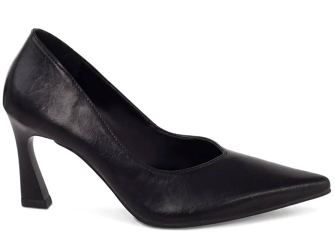 403ebbde7d96e6ff6ceece9ddee1be6d.jpg Scarpin Feminino Corte V Salto Fino 8 cm