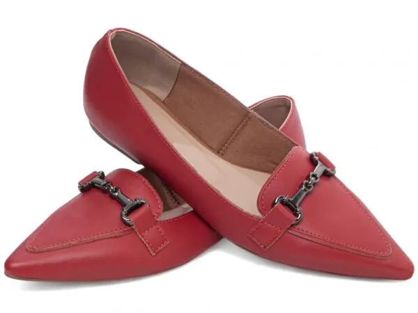 Sapatilha Mocassim Bico Fino Alongado