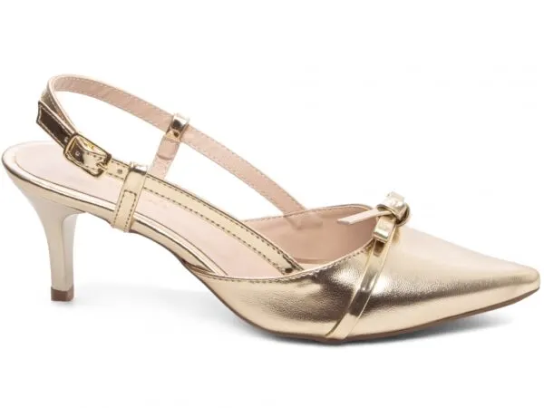 Sapato Scarpin Slingback
